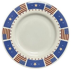 Sakura Majestic Flag Saucer 6.5”